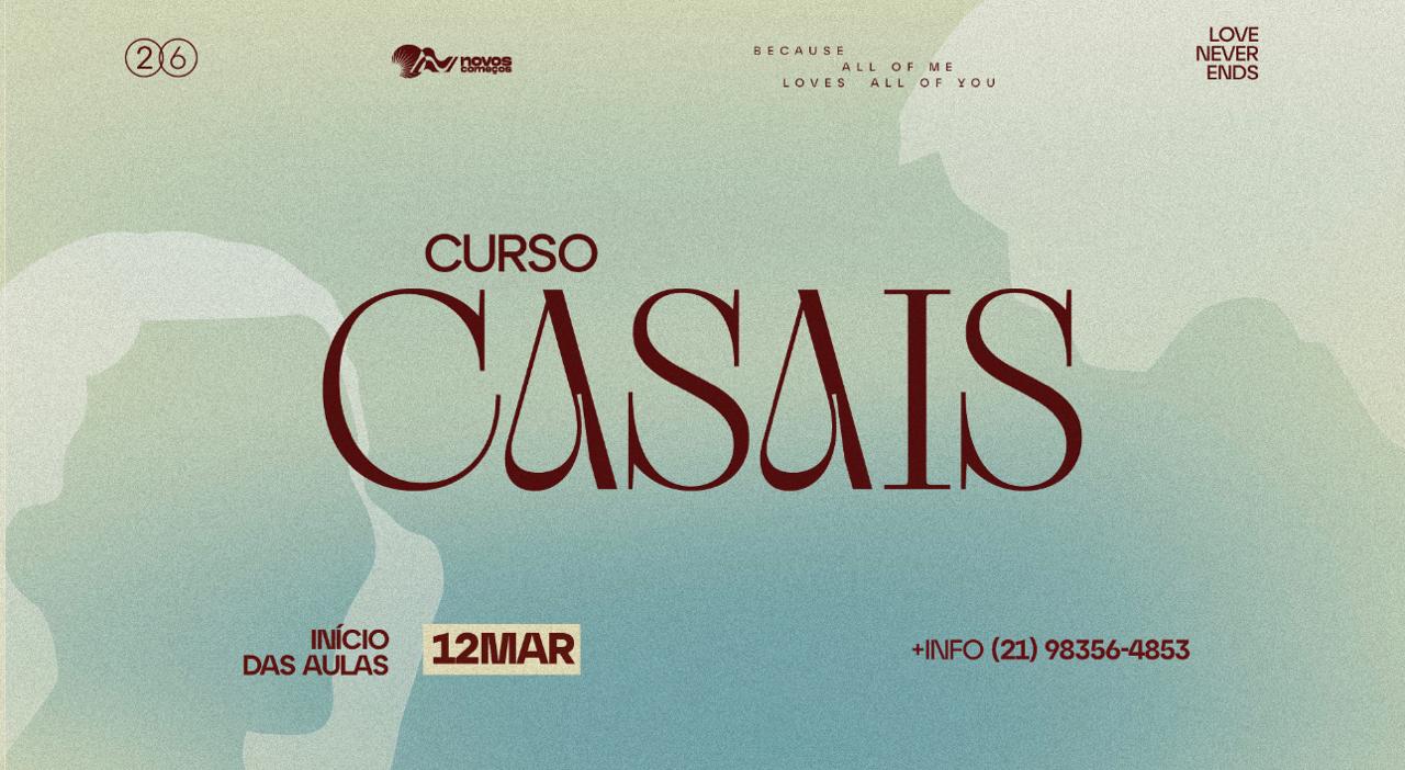 CURSO CASAIS - 1º SEMESTRE 26
