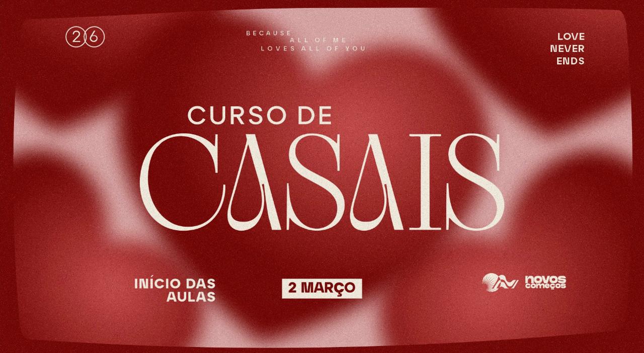 CURSO DE CASAIS - 1º SEMESTRE 26