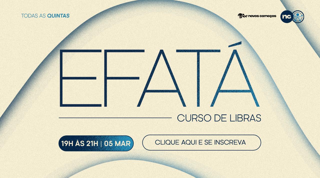 CURSO DE LIBRAS EFATÁ - 1º SEMESTRE 26