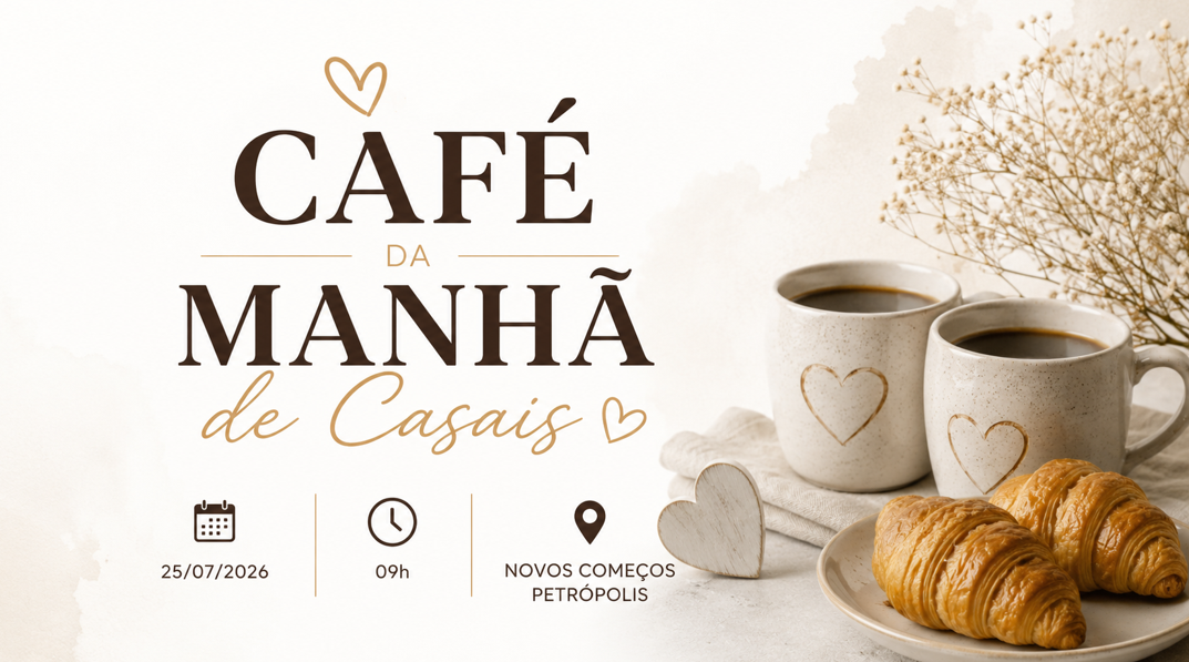 CAFÉ DA MANHÃ DE CASAIS 
