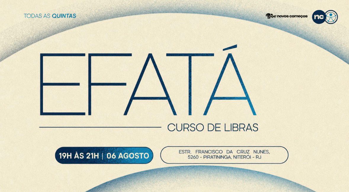 CURSO DE LIBRAS EFATÁ 