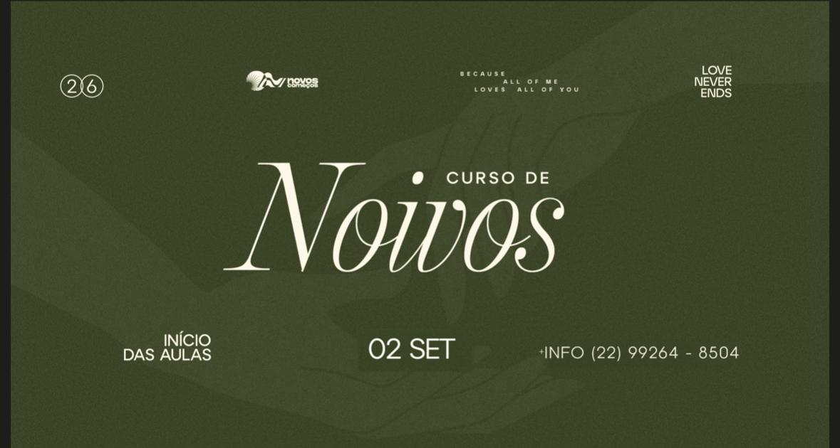 CURSO DE NOIVOS - 2º SEMESTRE 26